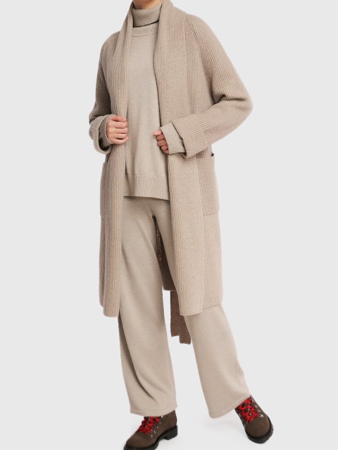 Серый кардиган WEEKEND MAX MARA: фото 1 - Invogue