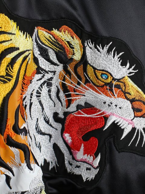 Чёрная куртка KENZO: фото 5 - Invogue