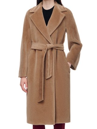 Бежеве пальто MAX MARA : фото 1 - Invogue