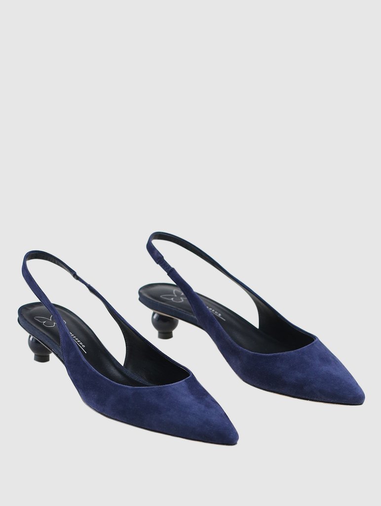 Синие туфли WEEKEND MAX MARA: фото 1 - Invogue