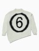 Білий светр MM6 MAISON MARGIELA KIDS : фото - Invogue