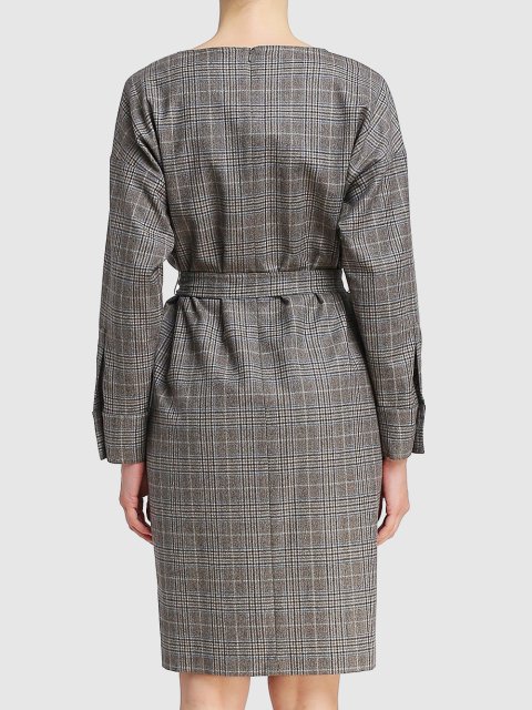Коричнева сукня WEEKEND MAX MARA : фото 4 - Invogue