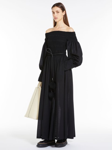 Чорна сукня  MAX MARA з вовни: фото 5 - Invogue