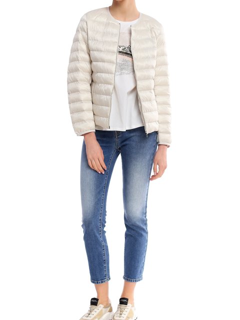 Молочна куртка WEEKEND MAX MARA : фото 3 - Invogue