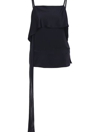 Чорний топ HELMUT LANG : фото 2 - Invogue