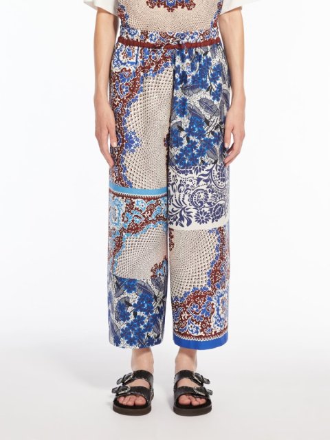Брюки WEEKEND MAX MARA з принтом: фото 1 - Invogue