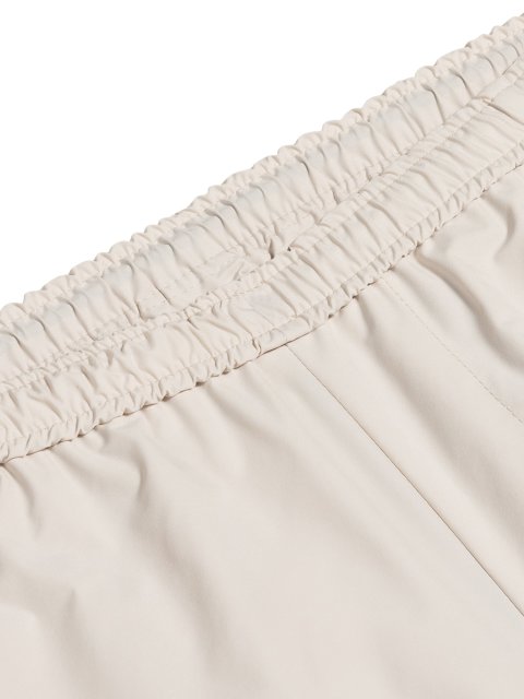 Бежевые шорты Boss с логотипом: фото 5 - Invogue