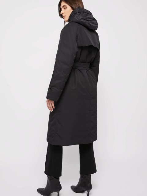 Черное пальто PENNYBLACK: фото 2 - Invogue