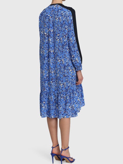 Синее платье MARC CAIN: фото 2 - Invogue