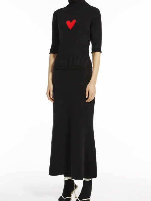 Чёрный свитер SPORTMAX: фото 3 - Invogue