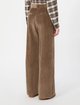 Світло-коричневі штани Weekend Max Mara з бавовни: фото 3 - Invogue