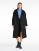 Чорне пальто WEEKEND MAX MARA двобортне: фото 3 - Invogue
