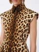Сукня з леопардовим принтом Sportmax з бавовни: фото 3 - Invogue