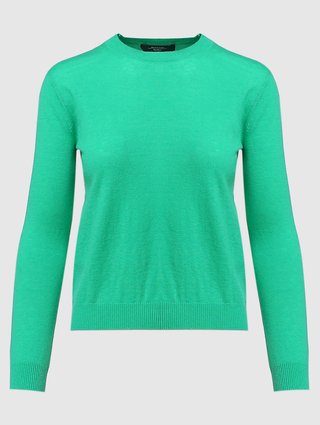Зелёный свитер WEEKEND MAX MARA: фото - Invogue