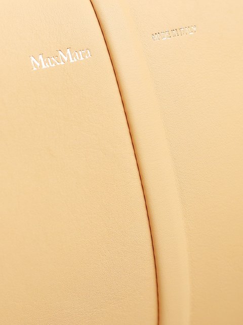 Розовый клатч MAX MARA: фото 5 - Invogue