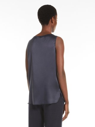 Синя майка MAX MARA : фото 2 - Invogue
