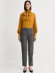 Сорочка кольору охри WEEKEND MAX MARA з шовку: фото 1 - Invogue