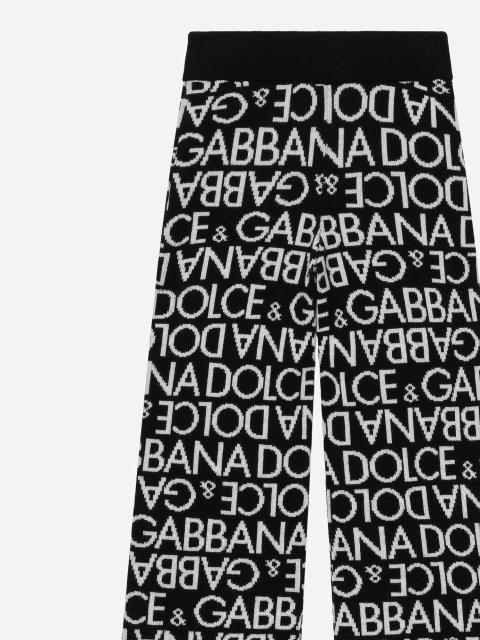 Різнокольоровий светр, штани DOLCE&GABBANA KIDS: фото 2 - Invogue
