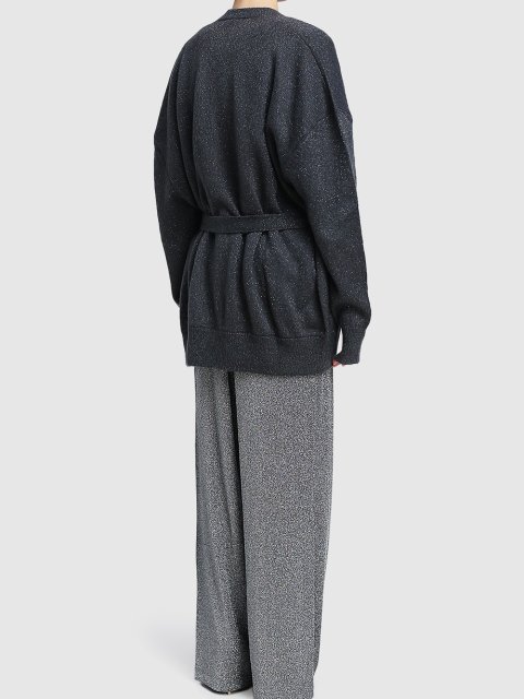 Тёмно-серый кардиган MAX MARA: фото 2 - Invogue