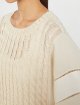 Бежевий светр Max Mara з льону з фактурною в’язкою: фото 4 - Invogue