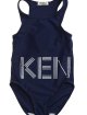 Синий купальник KENZO KIDS: фото - Invogue