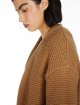 Коричневий кардиган Max Mara вільного крою: фото 3 - Invogue