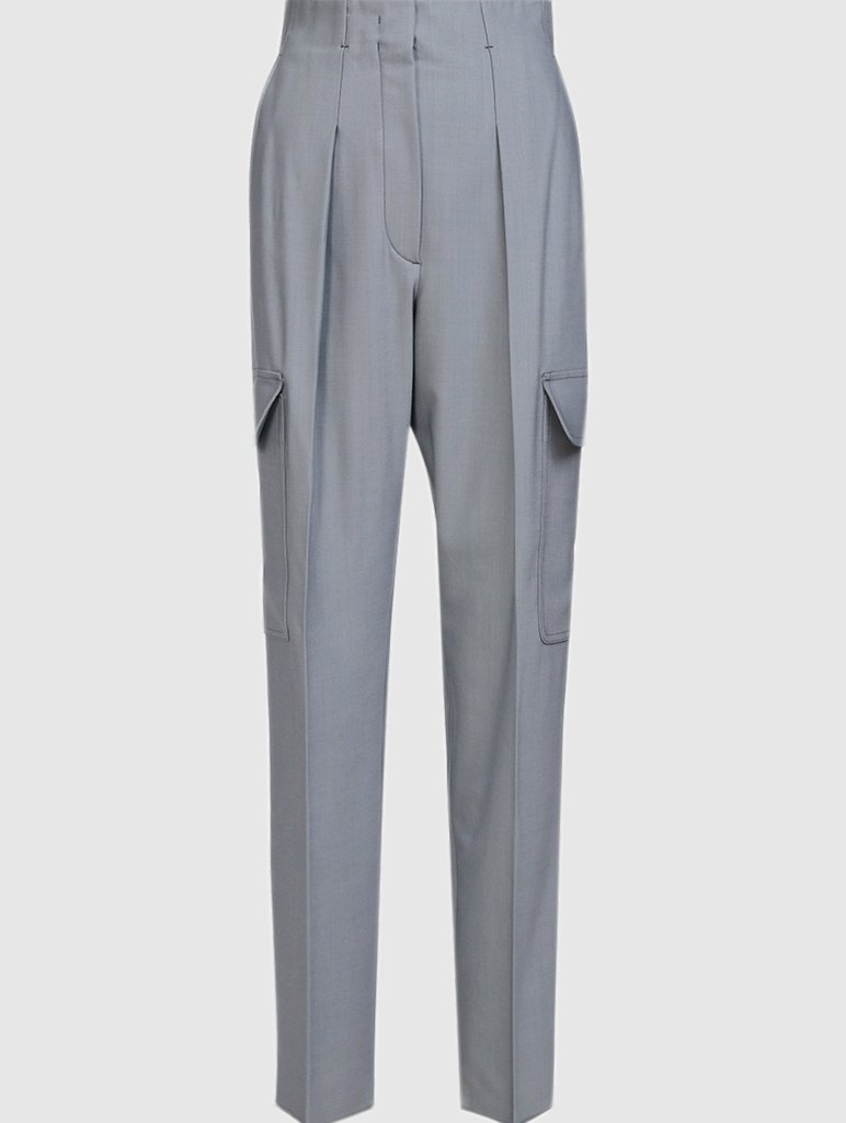 Серые брюки SPORTMAX: фото - Invogue