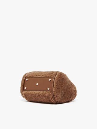 Темно-бежевая сумка MAX MARA Teddy: фото 5 - Invogue