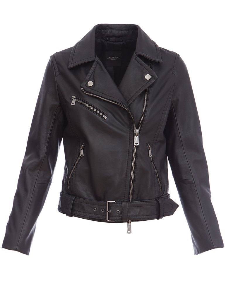 Куртка кожаная Weekend Max Mara (2651): фото 2 - Invogue