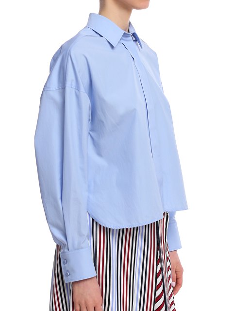 Блакитна сорочка SPORTMAX : фото 5 - Invogue