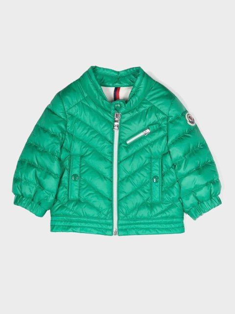 Зелена куртка MONCLER ENFANT : фото - Invogue