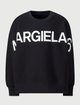 Чёрная кофта MM6 MAISON MARGIELA KIDS: фото - Invogue