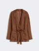 Коричневий жакет Max Mara: фото - Invogue