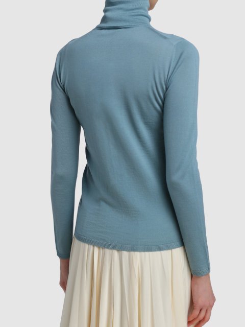 Зелёный свитер MAX MARA: фото 4 - Invogue