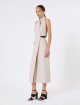 Бежева сукня Max Mara з суміші бавовни та вовни: фото 3 - Invogue