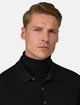 Чорний светр BOGGI Milano з мериносової вовни: фото 4 - Invogue