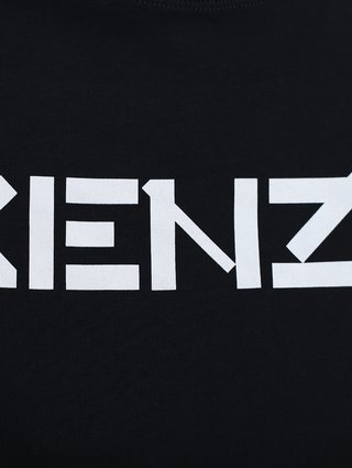 Чёрная футболка KENZO: фото 5 - Invogue