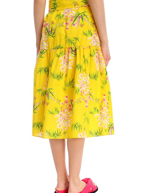 Жёлтая юбка KENZO: фото 4 - Invogue