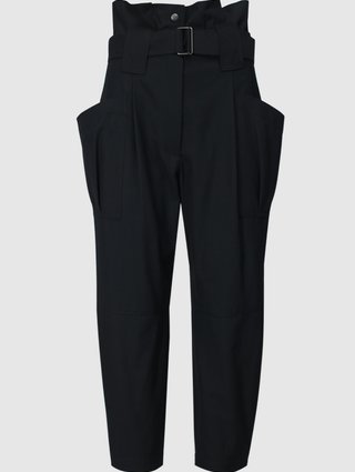 Чёрные брюки KENZO: фото - Invogue