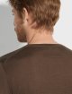 Коричневий светр ZEGNA з кашеміру та шовку: фото 4 - Invogue