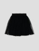 Темно-синя спідниця DOLCE&GABBANA KIDS з бавовни: фото 1 - Invogue