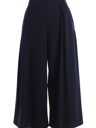 Синие брюки WEEKEND MAX MARA: фото - Invogue