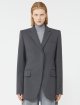 Темно-сірий жакет SPORTMAX з вовни: фото 2 - Invogue
