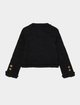 Чёрная куртка DSQUARED KID: фото 1 - Invogue