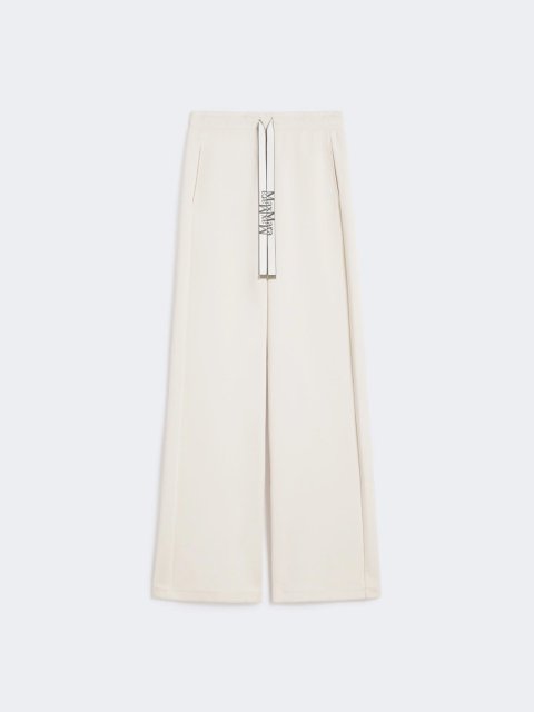 Кремові штани MAX MARA з трикотажу: фото - Invogue
