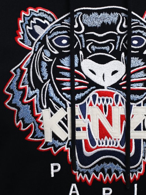 Чорне худі KENZO : фото 5 - Invogue