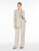 Бежеві брюки MAX MARA : фото 3 - Invogue