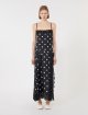 Чорна сукня в горох Max Mara з шовку: фото 1 - Invogue