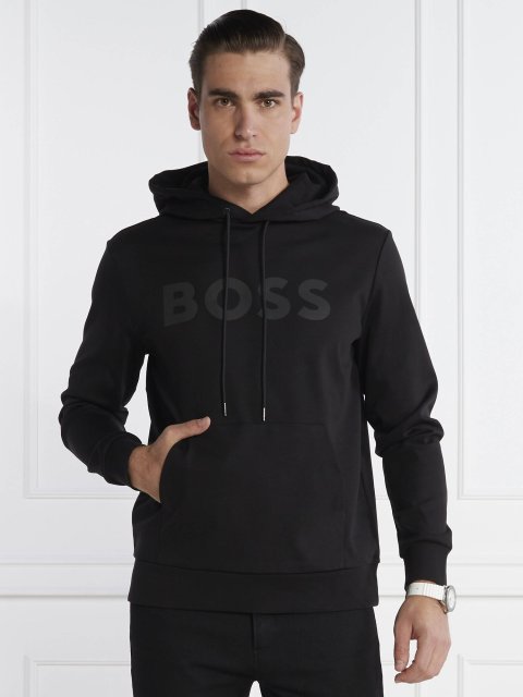 Чорне худі BOSS : фото 2 - Invogue
