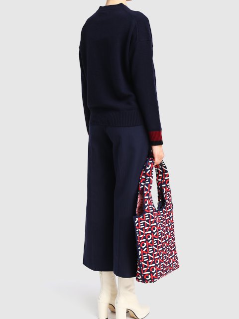 Синие брюки KENZO: фото 2 - Invogue